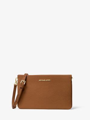 umhängetasche in schmetterlingsform aus leder michael kors|Umhängetasche Jet Set Large aus Leder .